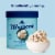 Tillamook Chocolate Chip Ice Cream Tub Perspective: top