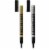 Pilot® Extra Fine Point Metallic Markers - Gold/Silver Perspective: top
