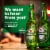 Heineken® Original Lager Beer Perspective: top