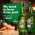 Heineken® Original Lager Beer Perspective: top