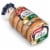 Sara Lee Onion Deluxe Bagels Perspective: top