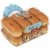 Sara Lee Artesano Brioche Hot Dog Buns Perspective: top