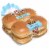Sara Lee Artesano Brioche Buns Perspective: top