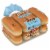 Sara Lee Artesano Brioche Hot Dog Buns Perspective: top