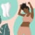 L. Organic Cotton Multipack Light + Regular Tampons Perspective: top