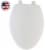 Mayfair Plastic Toilet Seat Perspective: top