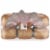 Oroweat Whole Grain Wheat Hot Dog Buns Perspective: top
