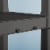 Sterilite 4-Tier Gray Storage Shelf Perspective: top