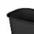 Sterilite Rectangular Wastebasket- Black Perspective: top