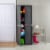 Sterilite Adjustable 4-Shelf Storage Cabinet With Doors, Dark Gray Perspective: top