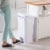 Sterilite Step-On Trash Can - White Perspective: top