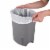 STERILITE 2.6 GALLON ULTRA STEP-ON WASTEBASKET - WHITE Perspective: top
