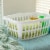 Sterlite Rectangular Bushel Laundry Basket - White Perspective: top