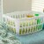 Sterlite Rectangular Bushel Laundry Basket - White Perspective: top