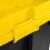 Sterilite Gasket Tote - Yellow Lily Perspective: top