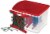 Sterilite® Showoff 4 Reel Light Box - Rocket Red Perspective: top