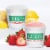 Luigi's Lemon & Strawberry Real Italian Ice 6 - 6 fl oz Cups Perspective: top
