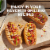 King's Hawaiian Sweet Top-Sliced Hot Dog Buns Perspective: top