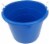 Homz Rope Handled Tub - Blue Perspective: top