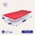 Homz 41Qt Clear Plastic Holiday Storage Container with Red Snap Lock Lid, 2 Pk Perspective: top