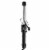 Conair® Instant Heat Curling Iron - Black/Silver Perspective: top