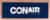 Conair® Double Ceramic Curling Iron Perspective: top