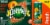 Perrier® Peach Flavored Sparkling Mineral Water Perspective: top