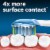 Philips Sonicare Premium Clean Soft Replacement Brush Heads Perspective: top