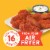 Foster Farms Hot 'N Spicy Chicken Wings Perspective: top