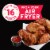 Foster Farms Take Out Crispy Wings with Sweet Chipotle BBQ Sauce Perspective: top