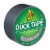 Duck® Duct Tape - Old School Silver Perspective: top