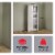ClosetMaid 896700 12.5 x 24 x 59.5 Inch Adjustable 4 Shelf Pantry Cabinet, White Perspective: top