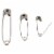 SINGER® Assorted Safety Pins Perspective: top