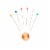 SINGER® Extra Long Ball Head Straight Pins Perspective: top