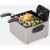Presto® ProFry Dual Basket Silver Stainless Steel Deep Fryer Perspective: top