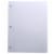 Top Flight Standards™ Wide Rule Filler Paper - 150 Sheets - White Perspective: top