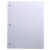 Top Flight Standards™ Wide Rule Filler Paper - 150 Sheets - White Perspective: top