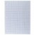 Top Flight Standards® Quad Ruled White Filler Paper - 80 Sheets Perspective: top