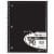 Top Flight College Ruled 1-Subject Notebook - Assorted Perspective: top