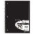 Top Flight Standards® College Ruled 1-Subject Notebook 70 Sheets - Colors May Vary Perspective: top