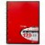 Top Flight Standards® College Ruled 3-Subject Notebook Perspective: top