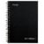 Top Flight Wired College Ruled Personal Notebook - 100 Sheets - Assorted Perspective: top