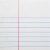 Top Flight Marble Wide Ruled Composition Book - Black/White - 100 Sheets Perspective: top