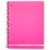 Top Flight Boss Wide Ruled 3-Subject Notebook Perspective: top