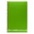 Top Flight Boss College Ruled 3-Subject Notebook - 108 Sheets - Assorted Perspective: top