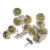 Top Flight Silver Thumb Tacks Perspective: top