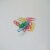 Top Flight Small Asst Colors Paper Clips Perspective: top
