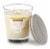 Candle-lite® Essential Elements® Vanilla and Sandalwood Glass Jar Candle Perspective: top