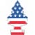 Little Trees® America Car Air Fresheners Pack Perspective: top