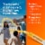 Emergen-C Orange On the Go Immune Support Supplement Vitality Crystals Perspective: top